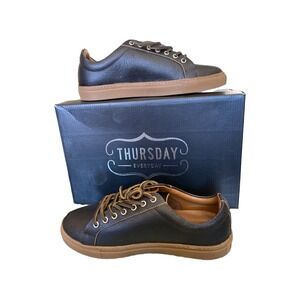 Thursday Boot Co Premier Low Top Sneakers Dark Brown Leather Womens 8.5 US Gum